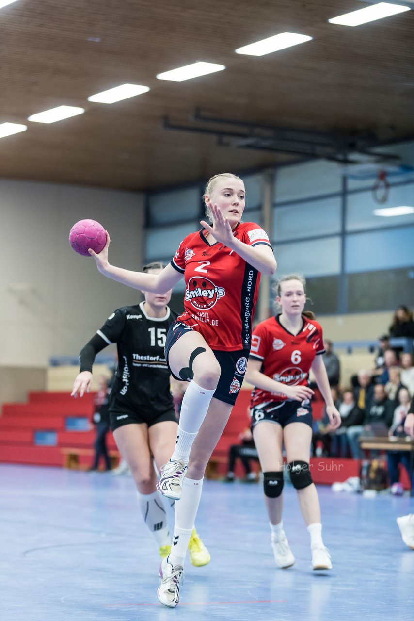 Bild 177 - B-Juniorinnen SG HH Nord - SV Henstedt Ulzburg : Ergebnis: 23:22
